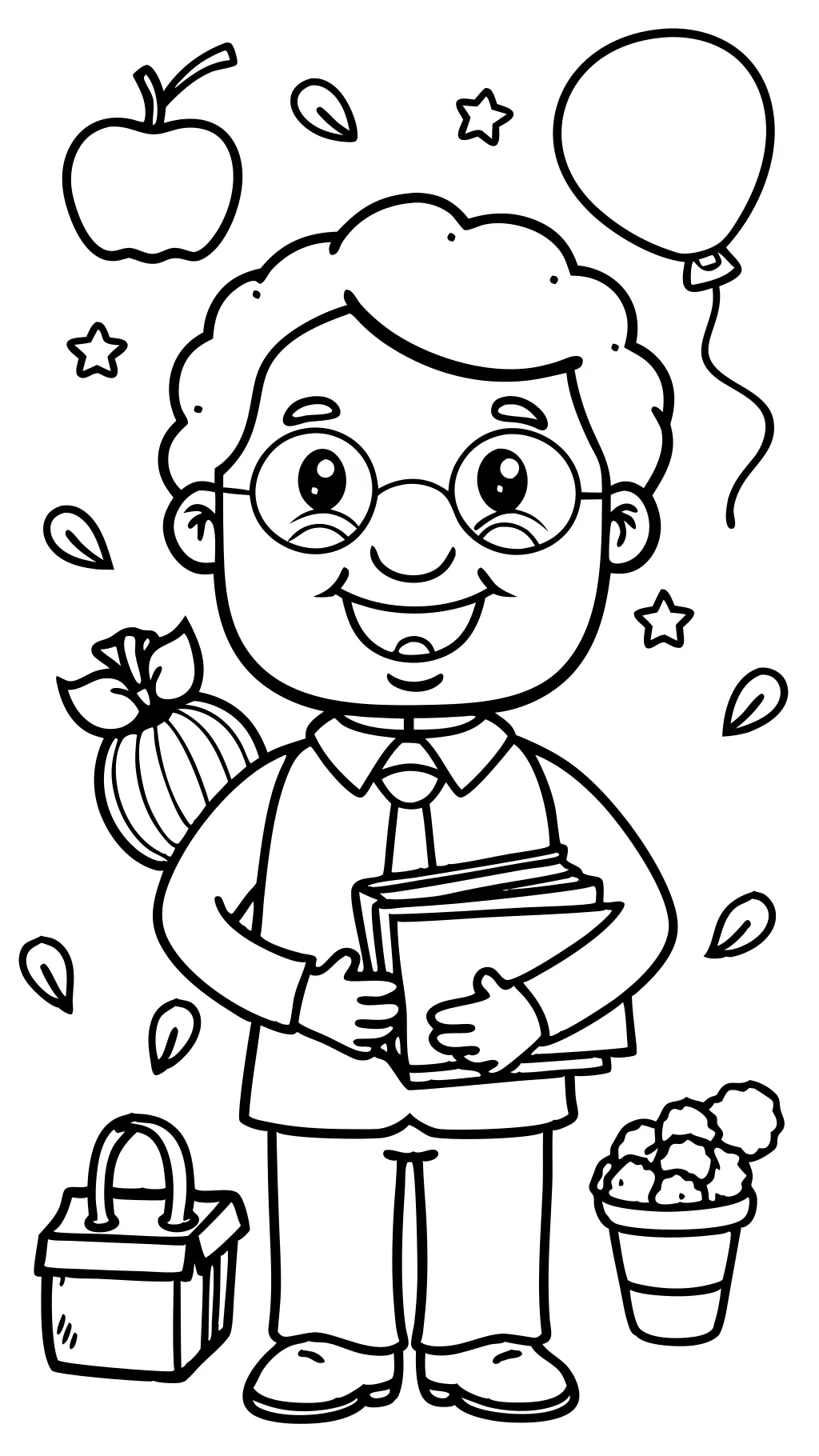 teacher appreciation day coloring pages